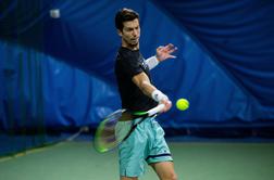 Bedene zanesljivo v osmino finala Dubaja