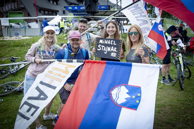 Štajnar Power, navijači Mihaela Štajnarja, kolesarja ljubljanske ekipe Gusto Santic. | Foto: Ana Kovač