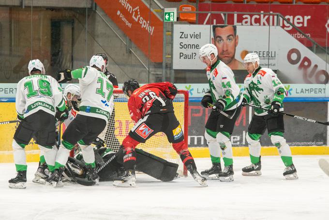 Vorarlberg : HK Olimpija | Foto: Rothmund_Pioneers.hockey