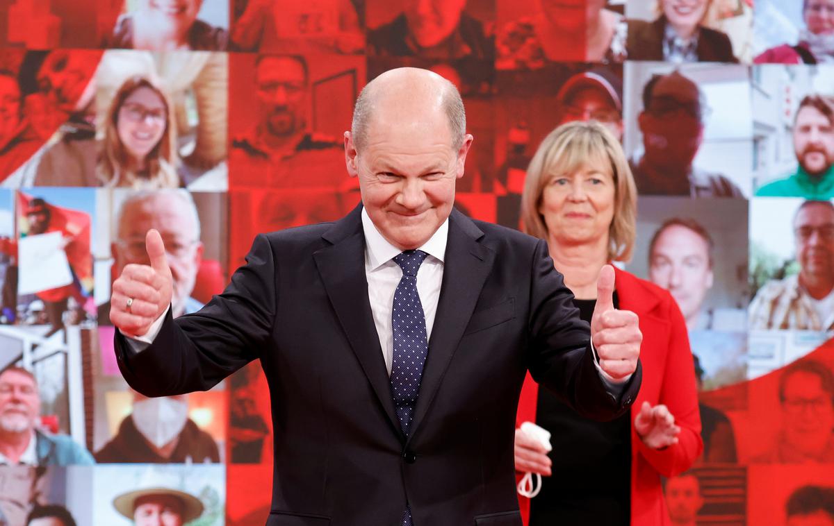 Olaf Scholz | Olaf Scholz je med drugim napovedal, da bo poskrbel za napredek pri okoljski problematiki, cilj podnebne nevtralnosti Nemčije želi doseči do leta 2045. Obljublja tudi družbeno preobrazbo gospodarstva. | Foto Reuters