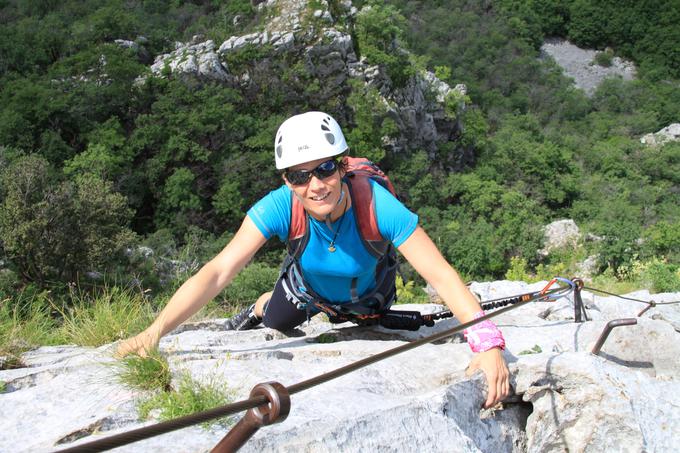 tamara leskovar iz Društva za pustolovske aktivnosti Strmina. | Foto: Boris Strmšek