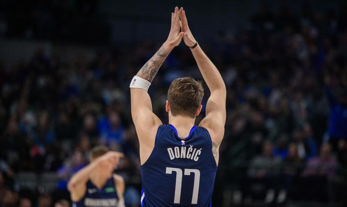 Luka Dončić je lahko v času koronavirusa saniral vse poškodbe. | Foto: Reuters