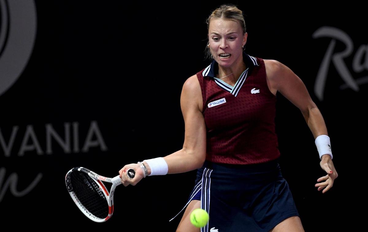 Anett Kontaveit | Estonka Anett Kontaveit je po zmagi v Cluju s 14. mesta na lestvici WTA napredovala na osmo, kar je njena najvišja uvrstitev. | Foto Guliverimage