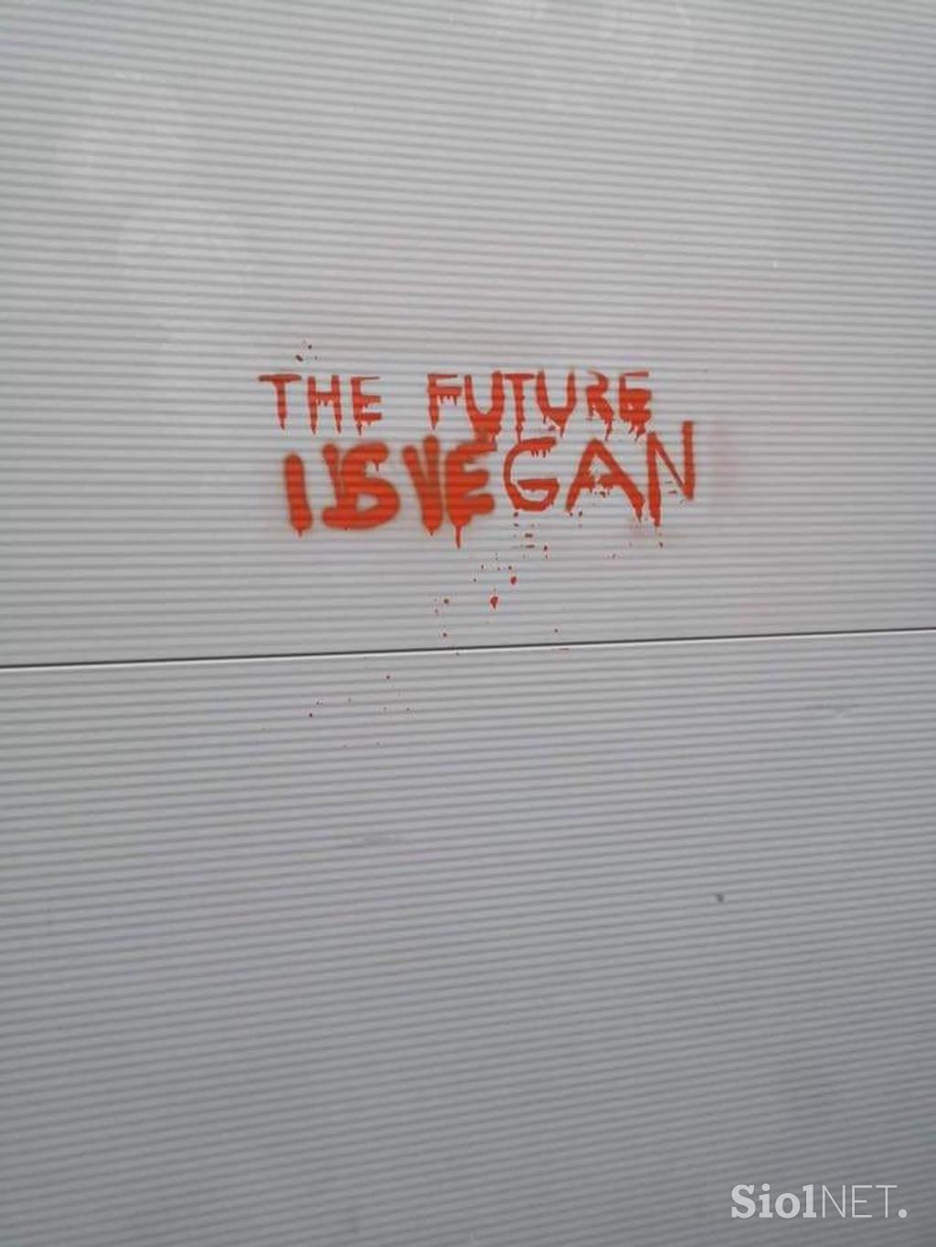 Pro-veganski grafiti