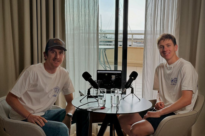 Geraint Thomas Tadej Pogačar | Tadej Pogačar je nekaj dni po koncu Dirke po Italiji gostoval v podcastu Gerainta Thomasa in Luka Rowa.