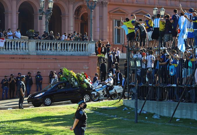 Maradona Pogreb Buenos Aires | Foto: Reuters