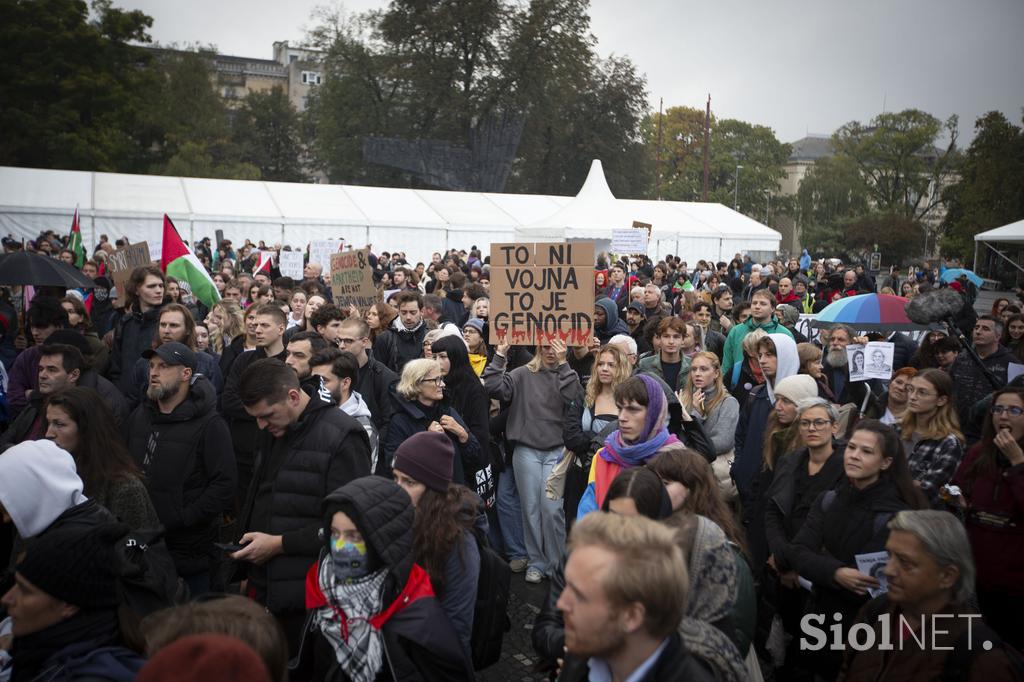 Shod v podporo Palestini