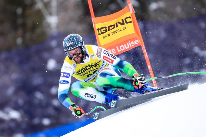 Boštjan Kline na treningu v Lake Louisu | Foto: Guliverimage/Vladimir Fedorenko