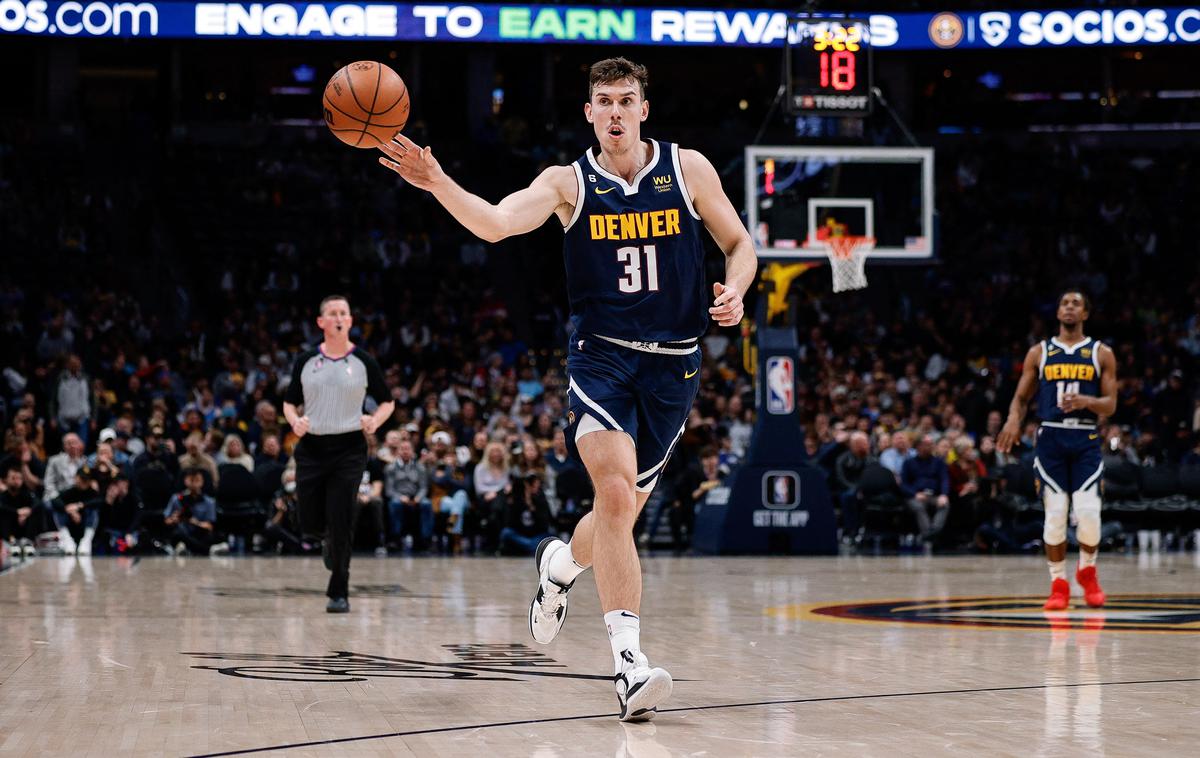 Denver Nuggets Vlatko Čančar | Vlatko Čančar ima težave z desnim zapestjem in je izpustil drugo tekmo zapored. | Foto Reuters