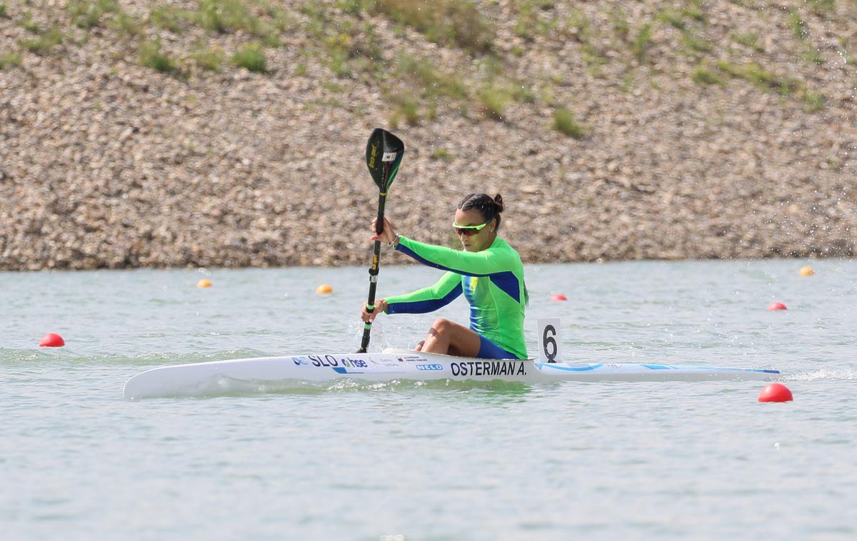 kajak Anja Osterman | Anja Osterman je bila šesta v kvalifikacijah na 500 metrov. | Foto Nina Jelenc