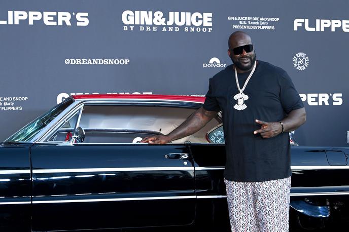 Shaquille O'Neal | Še pred festivalom na Hrvaškem se je Shaquille O'Neal mudil v Londonu na predstavitvi pijače Gin & Juicea Snoop Dogga in Dr. Dreja. | Foto Profimedia