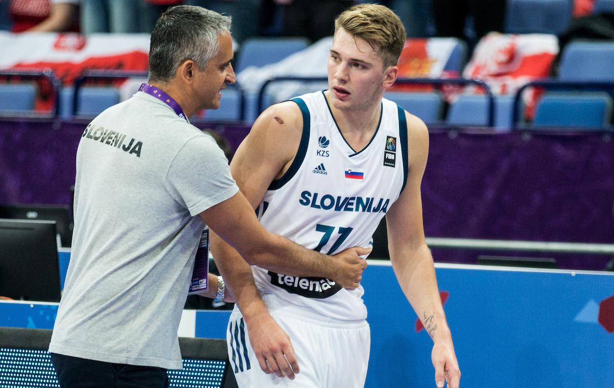 Igor Kokoškov | Igor Kokoškov in Luka Dončić: sodelovala v reprezentanci, v klubu pač ne. | Foto Vid Ponikvar