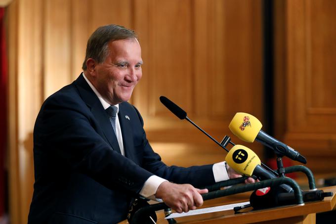 Löfven je vodja stranke skoraj deset let, od leta 2014 pa je bil tudi predsednik vlade. "Vse se enkrat konča. Mojemu nasledniku želim zagotoviti kar najboljše možnosti," je povedal. | Foto: Reuters