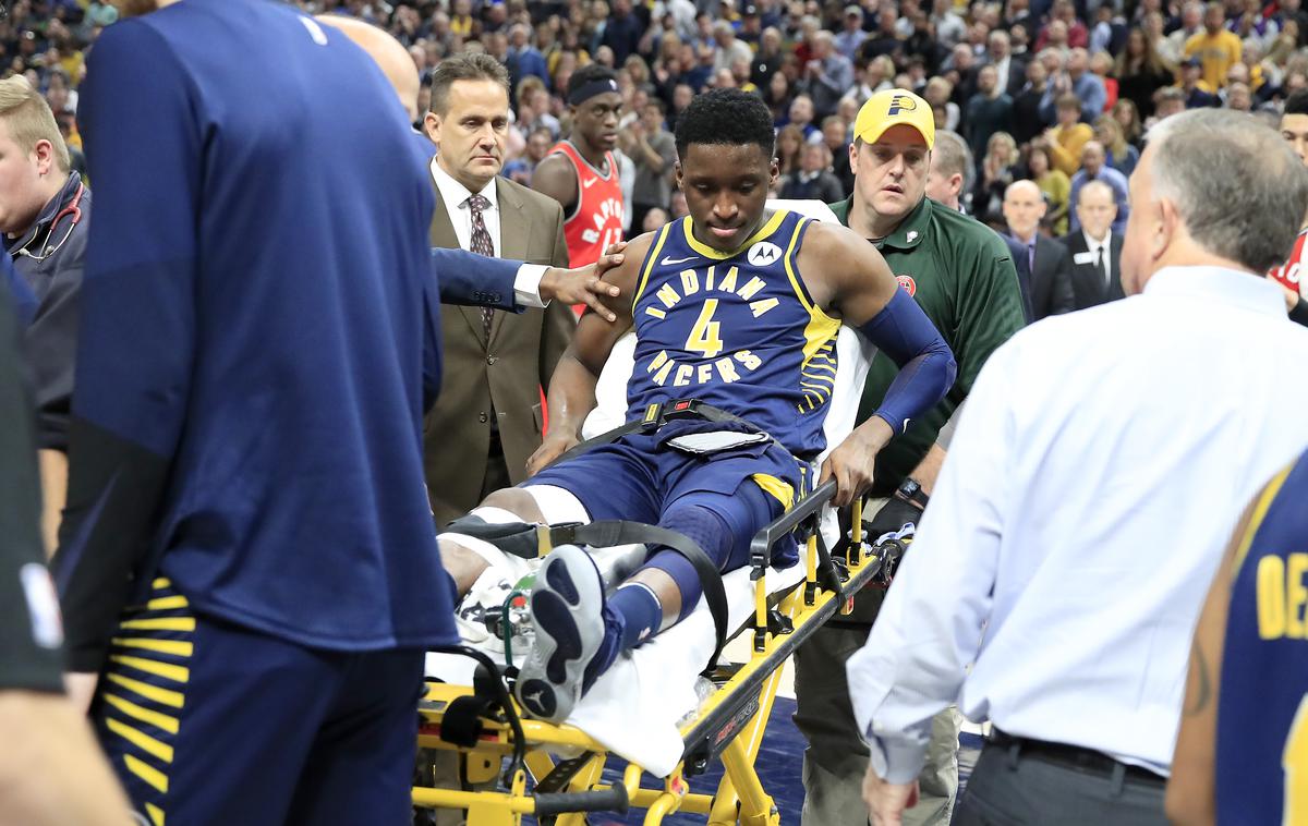 Victor Oladipo | Victor Oladipo je že končal sezono. | Foto Getty Images