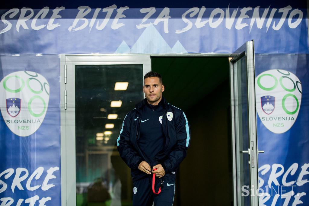 Slovenska nogometna reprezentanca trening Stožice