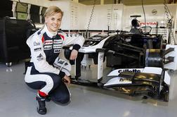 Susie Wolff prvič vozila dirkalnik formule 1