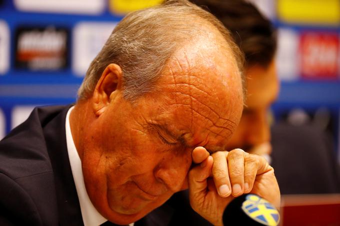 Gian Piero Ventura po polomu v kvalifikacijah za SP 2018 ni priljubljen pri navijačih. | Foto: Reuters