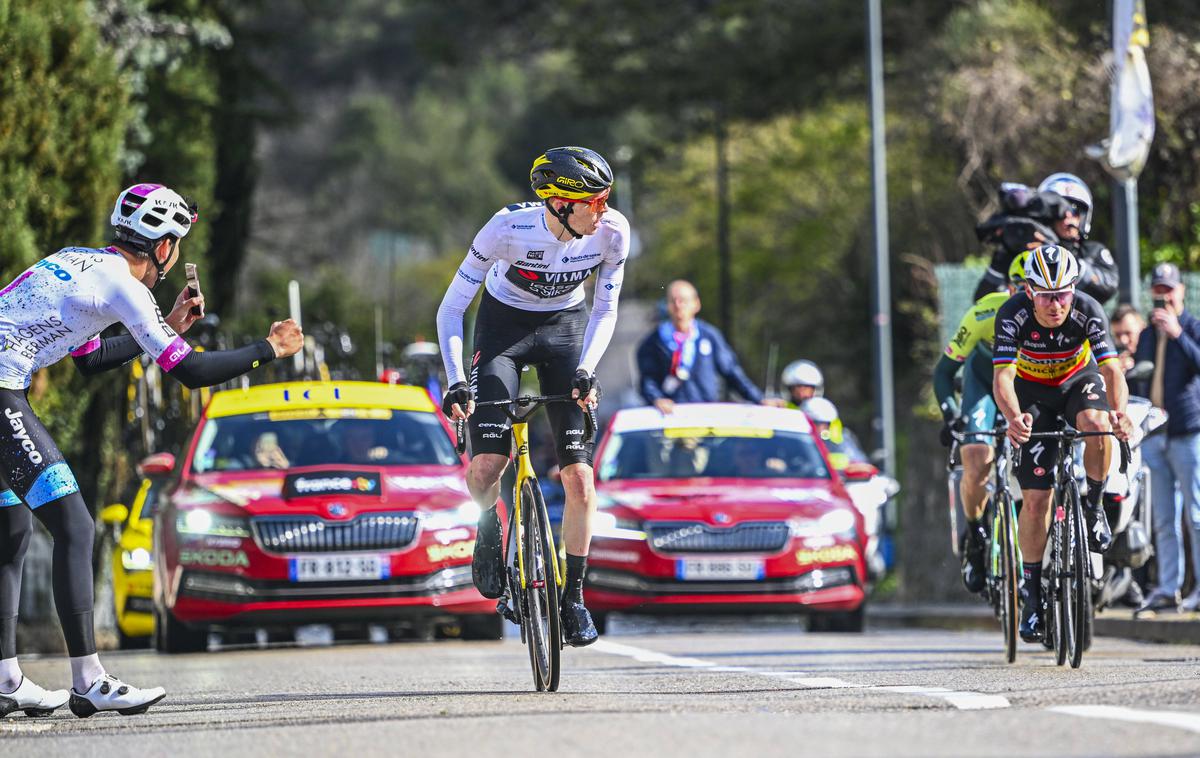 Matteo Jorgenson Remco Evenepoel | Zmagovalec Dirke Pariz-Nica je postal Matteo Jorgenson (Visma | Lease a Bike) | Foto Guliverimage