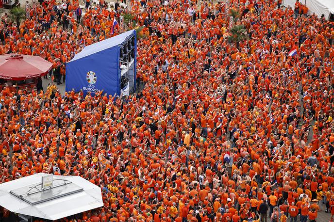 Euro2024: nizozemski navijači | Foto Reuters