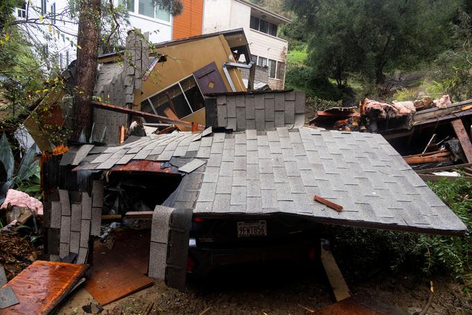 Kalifornija, poplave, neurje | Foto: Reuters