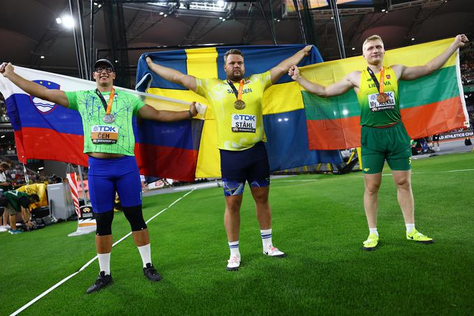 Trojica, ki je sposobna redno metati prek 70 metrov, je na lanskem SP v Budimpešti osvojila odličja. | Foto: Reuters