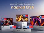 Hisense prejel 5 uglednih nagrad EISA (foto Hisense)