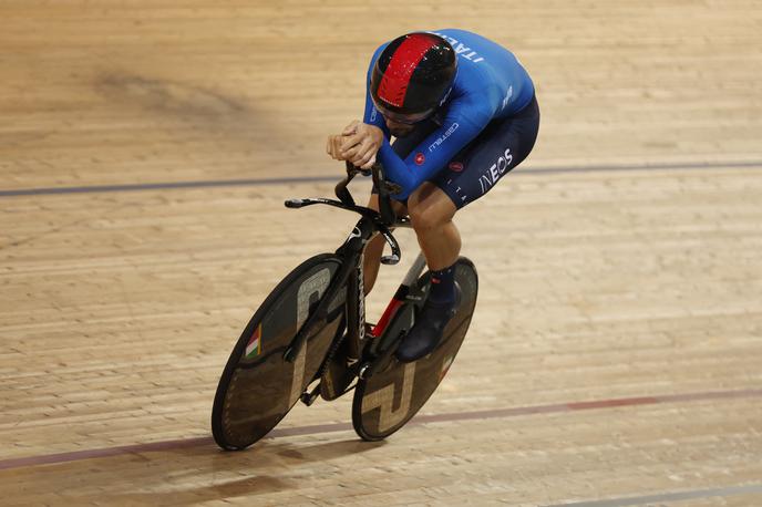 Filippo Ganna | Filippo Ganna je na velodromu v Franciji zrušil še en rekord. | Foto Guliverimage