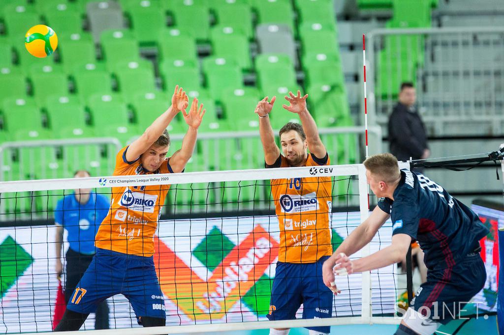 ACH Volley Ljubljana : Fakel Novy Urengoy