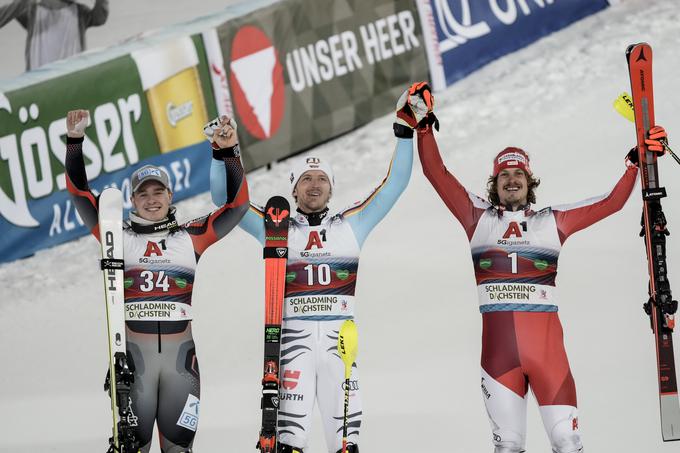 Najboljši trije v Schladmingu | Foto: Guliverimage/Vladimir Fedorenko