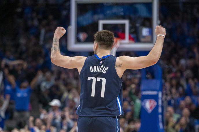 Luka Dončić | Luka Dončić je bil s 33 točkami najboljši strelec pete tekme. | Foto Reuters