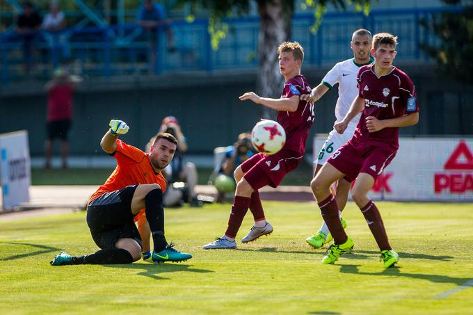 Novembra lani, le dobro leto in pol po postavitvi diagnoze, je že zaigral za Sarajevo. | Foto: Žiga Zupan/Sportida