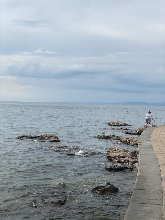 Kopali so se na delu, kjer ni bilo nikogar. | Foto: osebni arhiv/Lana Kokl