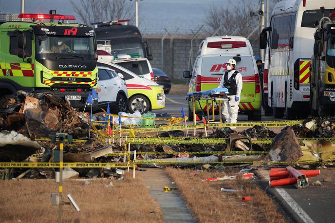 Južna Koreja, strmoglavljenje | Foto Reuters