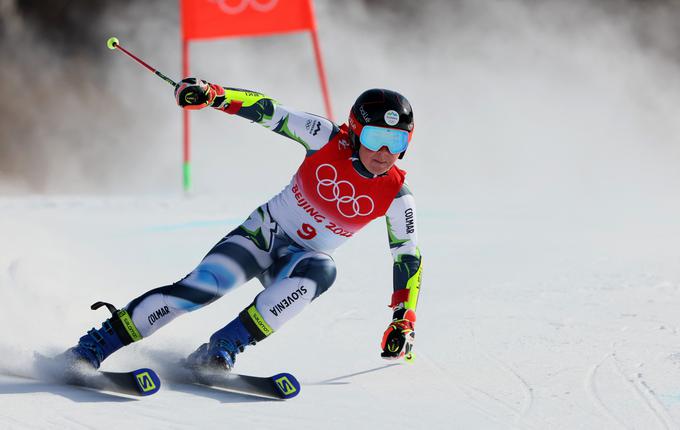 Meta Hrovat je na veleslalomu končala na sedmem mestu. | Foto: Reuters