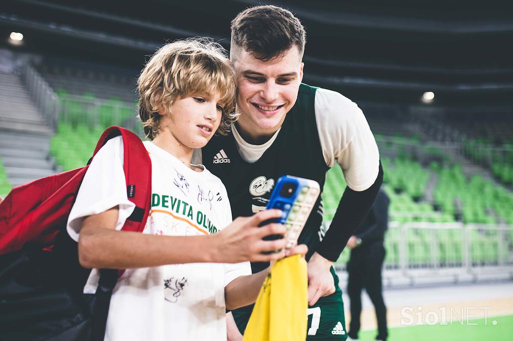 Cedevita Olimpija trening