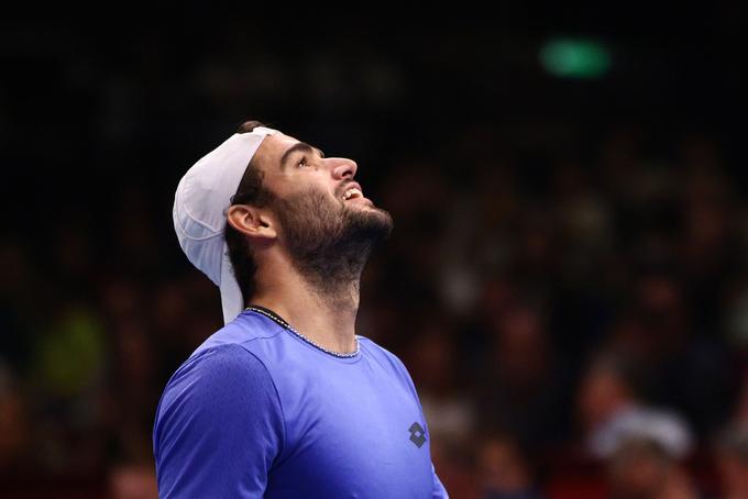 Italijan Matteo Berrettini bo v finalu teniškega turnirja v Gastaadu igral proti Norvežanu Casperju Ruudu.  | Foto: Guliverimage/Vladimir Fedorenko