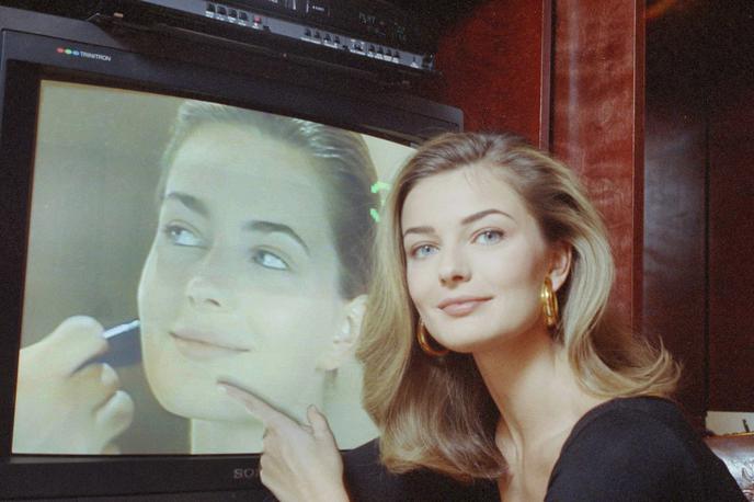 Paulina Porizkova | Paulina Porizkova leta 1991, ko je bila ena najbolje plačanih manekenk na svetu. | Foto Guliverimage/AP