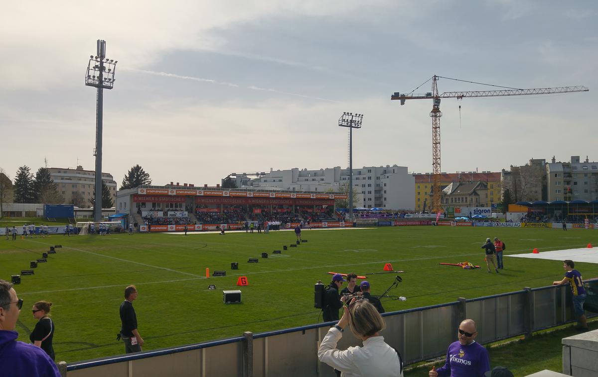 Ljubljana Silverhawks Vienna Vikings ameriški nogomet AFL