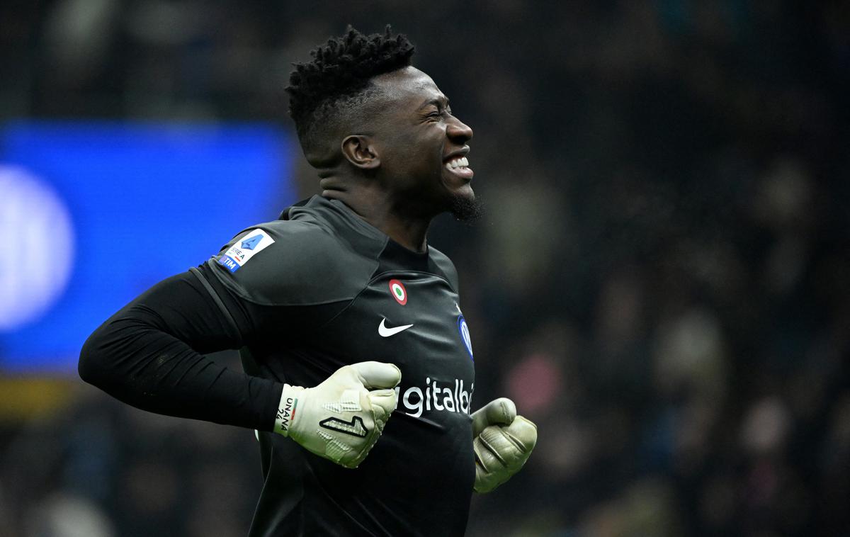 Andre Onana | Andre Onana bo v Manchester Unitedu zamenjal Davida De Geo. | Foto Reuters