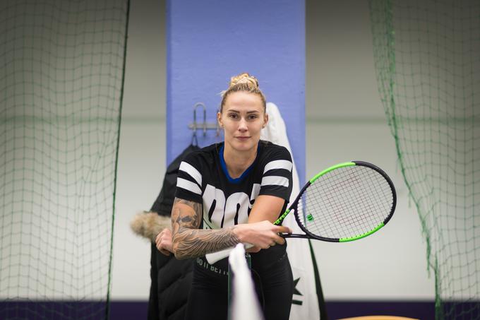 Polona Hercog božičnih in novoletnih praznikov v zadnjih letih ne pozna. | Foto: Matjaž Vertuš