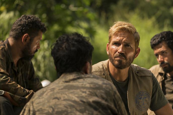 Zvok svobode | Zvezdnik filma Jim Caviezel, ki je zaslovel z vlogo Jezusa Kristusa v Kristusovem pasijonu, je tudi to pot v precej mesijanski vlogi rešitelja ugrabljenih otrok. | Foto Blitz Film & Video Distribution