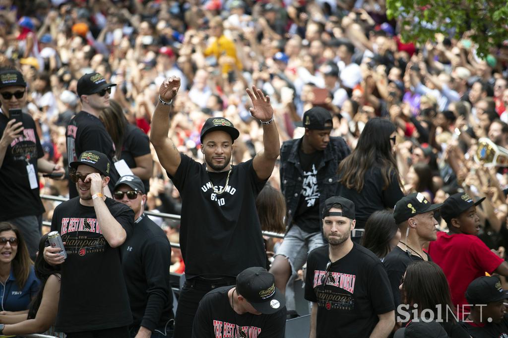 Slavje NBA naslova Toronto Raptors