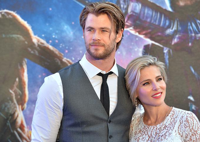 Elsa Pataky in Chris Hemsworth letos obeležujeta deset let ljubezni. | Foto: Getty Images