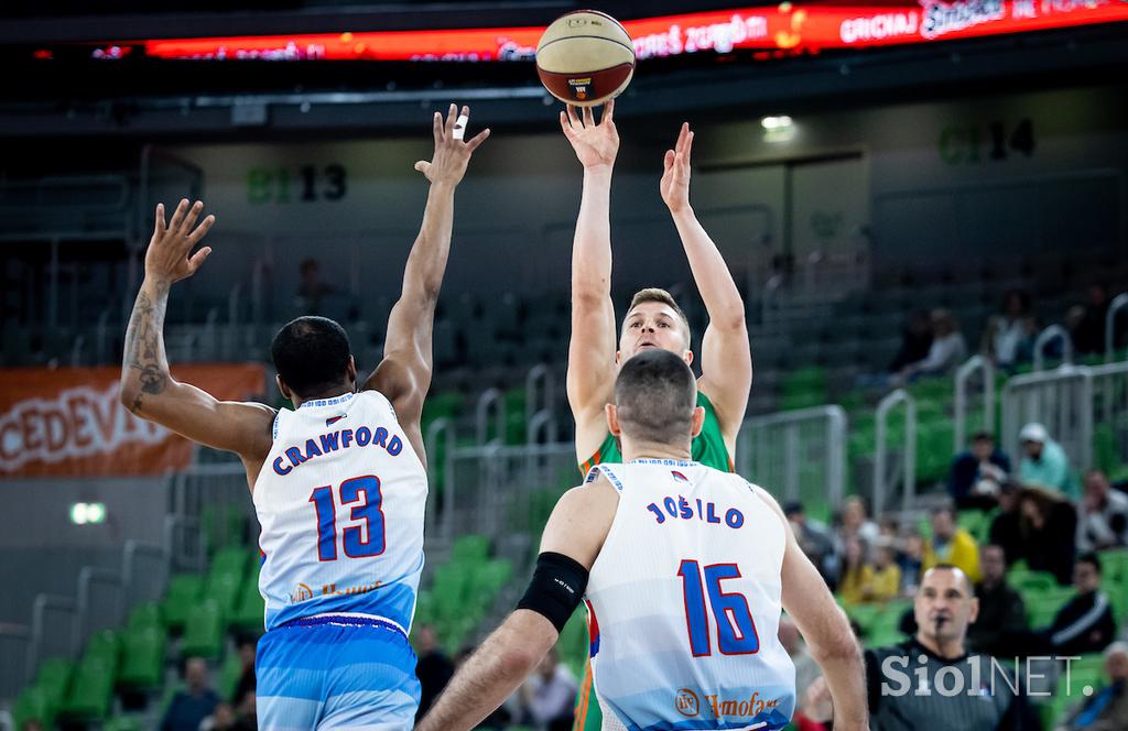 Liga ABA: Cedevita Olimpija - Igokea