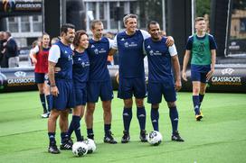 Uefa Ljubljana 2019 Trg Republike Nogomet v šolah