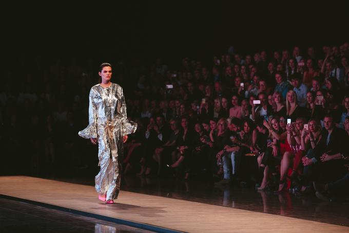 Peter Movrin na aprilskem MBFWLJ.  | Foto: Jani Ugrin