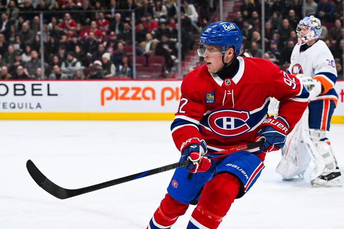 Patrik Laine je zadel v svojem debiju za Montreal Canadiens. | Foto: Reuters