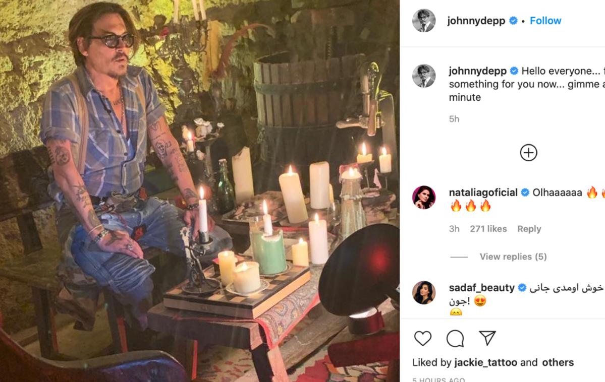 Johnny Depp | Foto Instagram