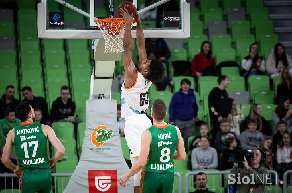 EuroCup: Cedevita Olimpija - Ulm