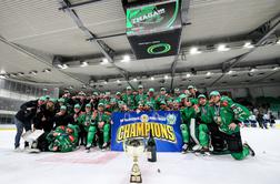 Olimpija do roba napolnila mrežo Triglava in si zagotovila naslov prvaka!